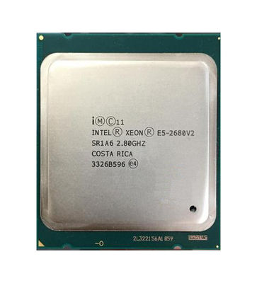 China Xeon E5-2680 V2  SR1A6  Processor  Intel Xeon 10 Core 25M Cache  Up To 2.8GHZ  For  Desktop LGA-1151 supplier