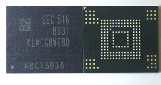 China KLMCG8WEBD-B031  BGA 64GB EMMC Memory Chip GEN6  For Personal Computer 1.8 / 3.3 V supplier