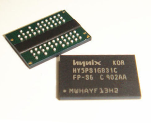 China HY5PS1G831CFP-S6 DDR DRAM Mobile Flash Memory Chip 128MX8  0.4ns  CMOS PBGA60 supplier