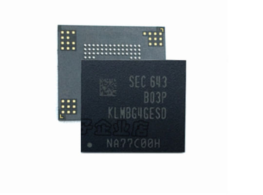 China KLMBG4GESD-B03P Mobile EMMC Memory Chip , 32gb Emmc 5.0 Flash Storage 1.8 / 3.3v supplier