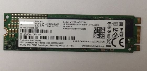 China MTFDDAV512TBN-1AR15ABHA  SSD Memory Chip , 1100 512gb Ssd External Hard Drive supplier