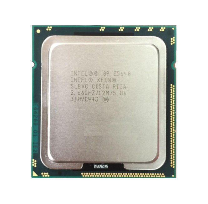 Xeon E5640 SLBVC  Quad Core Server Processor 12M Cache Up To 2.66 GHZ  High Capacity